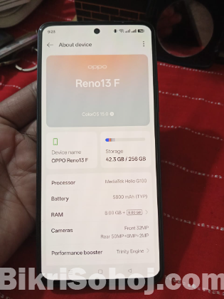 Oppo reno 13F